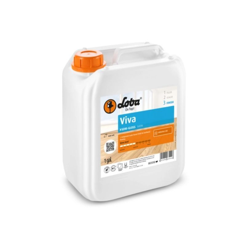 [LOBA-MAC-5775] Barniz para Piso de madera LOBA Viva semibrillo 5 L
