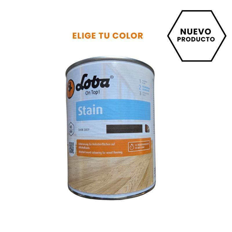 [LOBA-MAC-5609] Tinte para madera Stain color dark grey