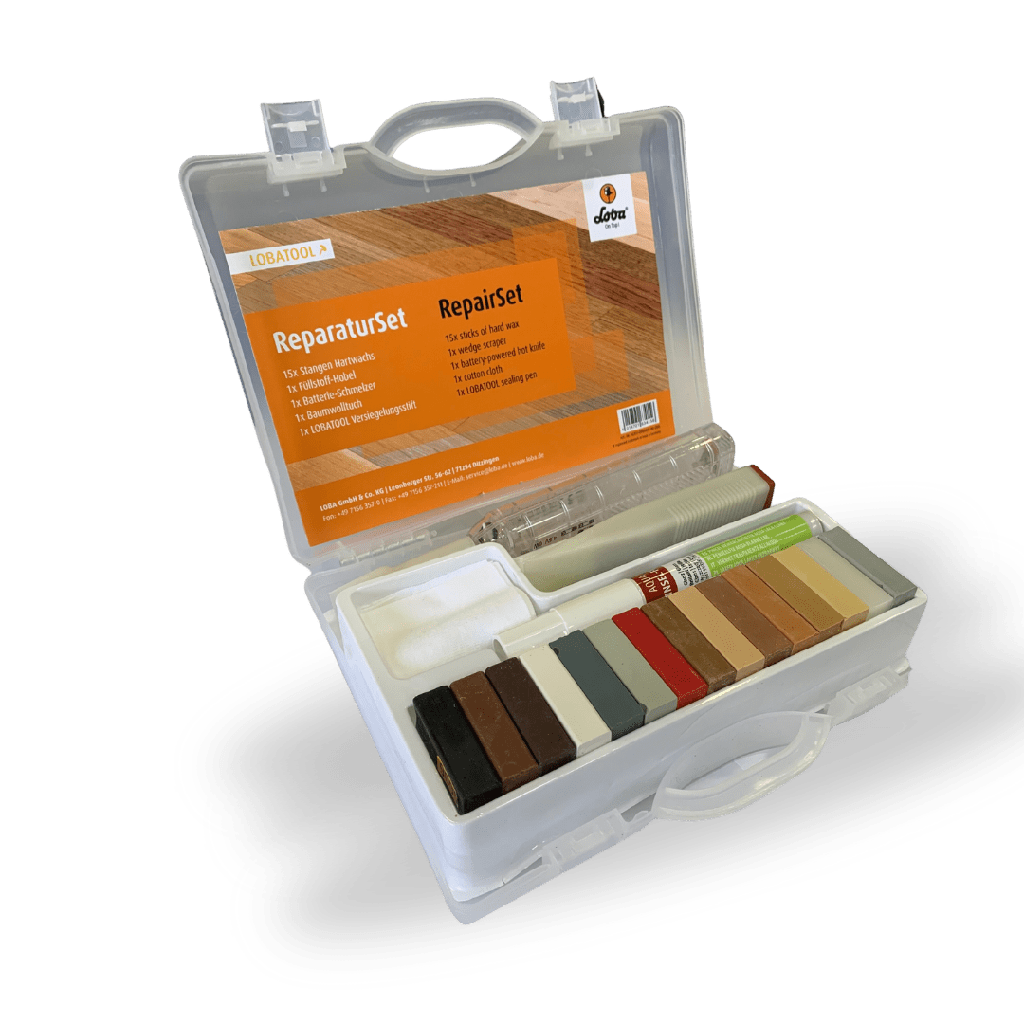 Kit de ceras reparación pisos